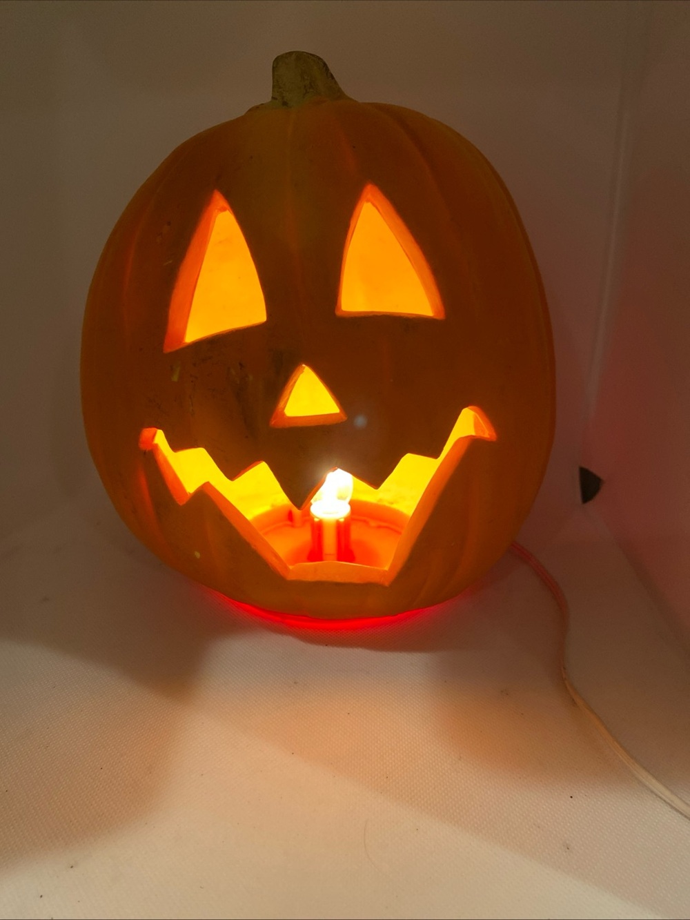 Vintage 1995 Trendmaster Blow Mold Jack-o-Lantern